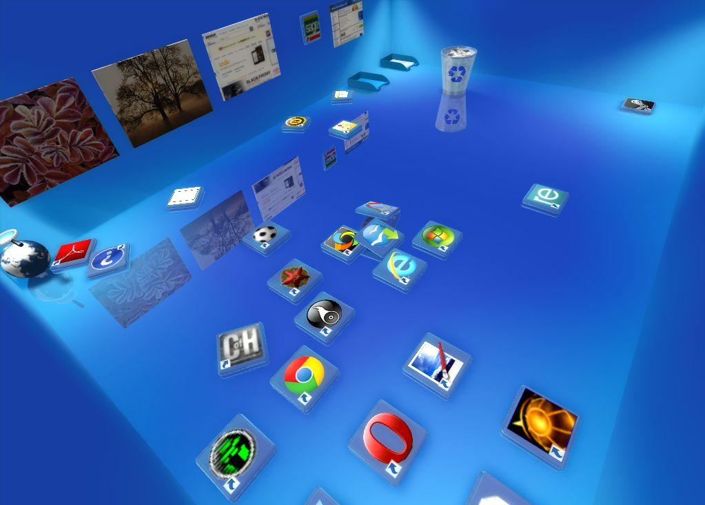 Real Desktop,3D桌面,桌面美化